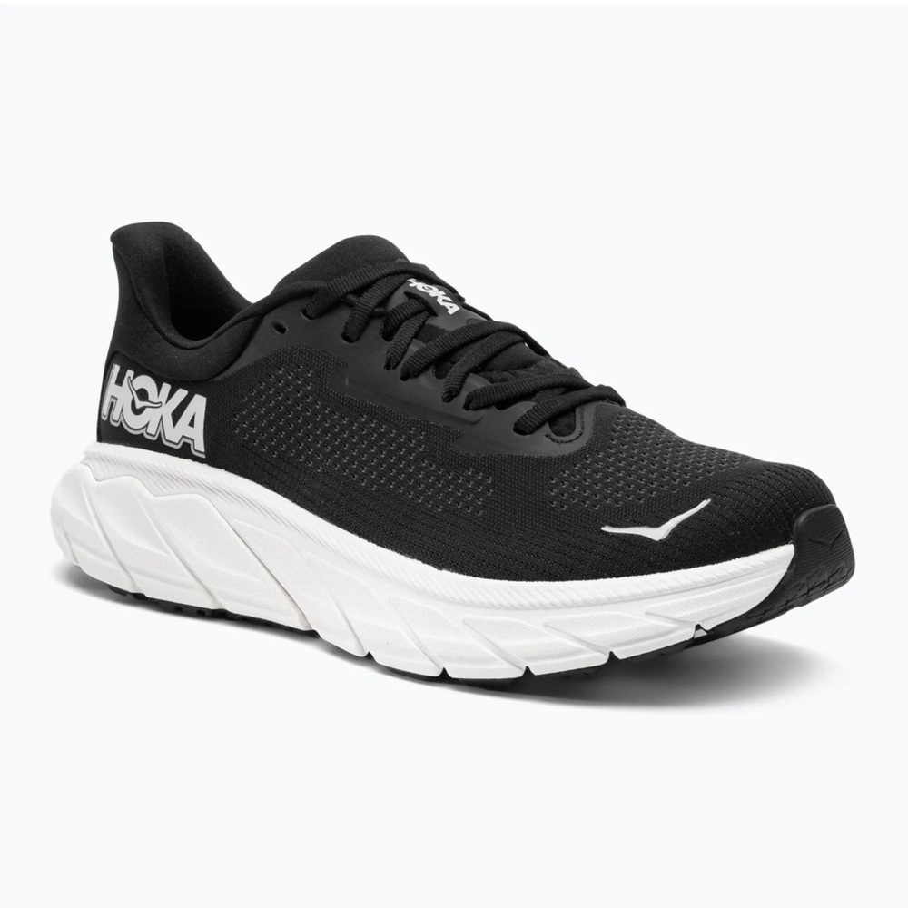 HOKA Men's Arahi 7 Stability Shoe Black & White Size 11.5D NEW - Picture 14 of 15